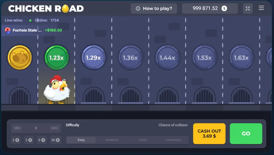 Chicken Road slot cash out multiplier decision moment