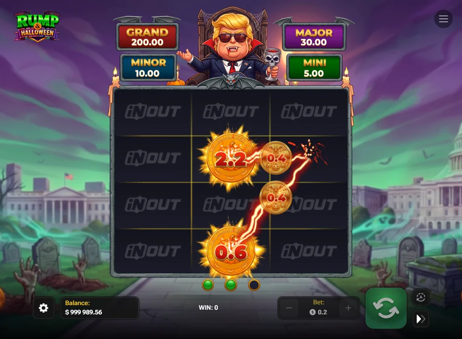 Rump And Halloween lightning collect into Super Rump Coin