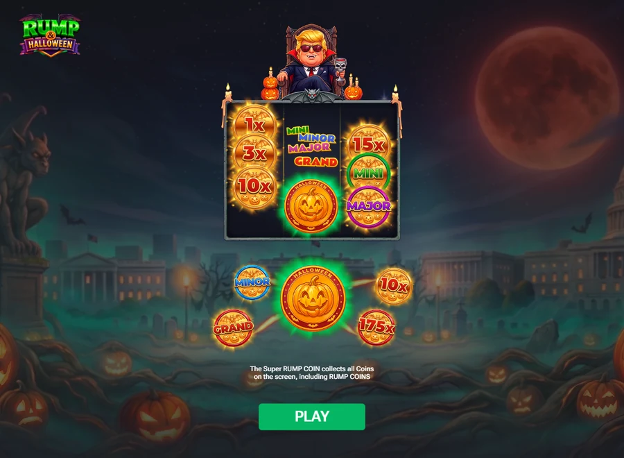 Rump And Halloween loading screen Super Rump Coin rule