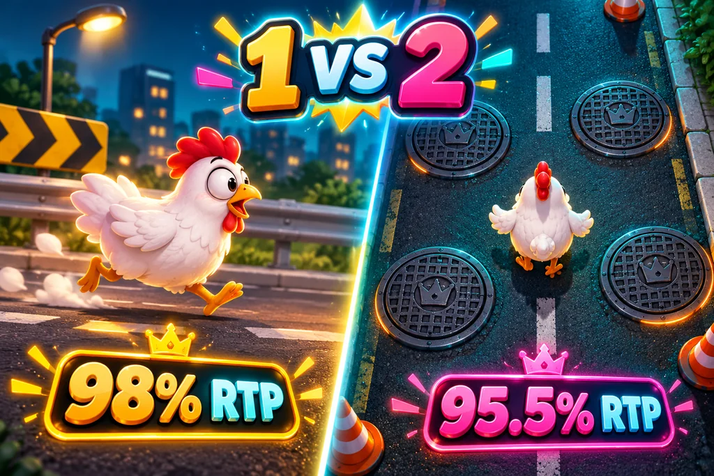 Chicken Road 2 et Chicken Road comparés