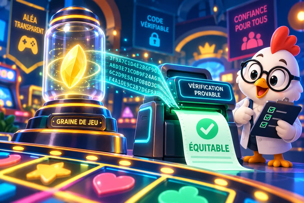 InOut Games provably fair vérification