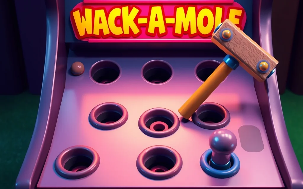 Mole miner holding glowing crystal underground bonus